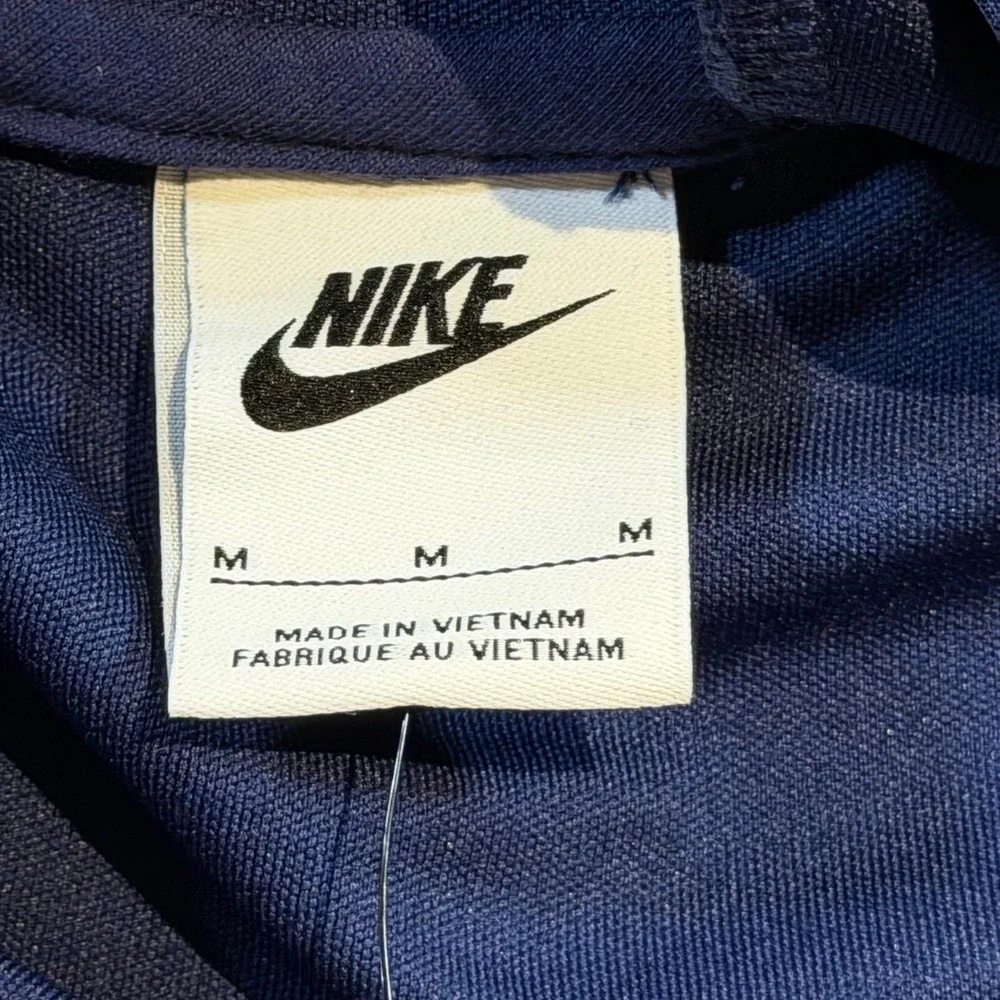 Nike Kids Sportswear Pullover Hoodie Midnight Navy Gold FZ4907-410 Size Medium